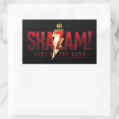 シャザム！神々の怒り | Fury of the Godsロゴ 長方形シール (バッグ)