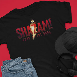 シャザム！神々の怒り   Fury of the Godsロゴ Tシャツ