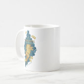 シャザム！神々の怒り | Realm of the Gods Logo コーヒーマグカップ (正面左)