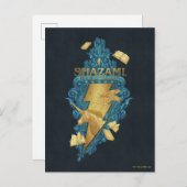 シャザム！神々の怒り | Realm of the Gods Logo ポストカード (正面/裏面)