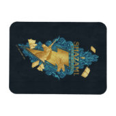 シャザム！神々の怒り | Realm of the Gods Logo マグネット (横)