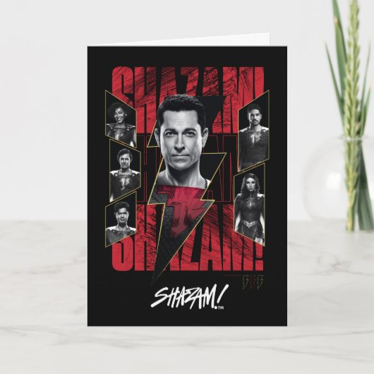 シャザム!神々の怒り | SHAZAMilyグループ カード (正面)