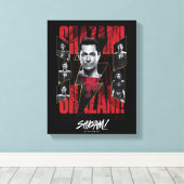 シャザム！神々の怒り | SHAZAMilyグループ キャンバスプリント (インサイチュ (ウッドフロア))