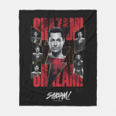 シャザム！神々の怒り | SHAZAMilyグループ フリースブランケット (正面)