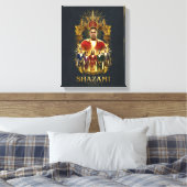 シャザム!神々の怒り | SHAZAMilyフレ華美ーム キャンバスプリント (インサイチュ (寝室))