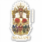 シャザム!神々の怒り | SHAZAMilyフレ華美ーム シール (正面)