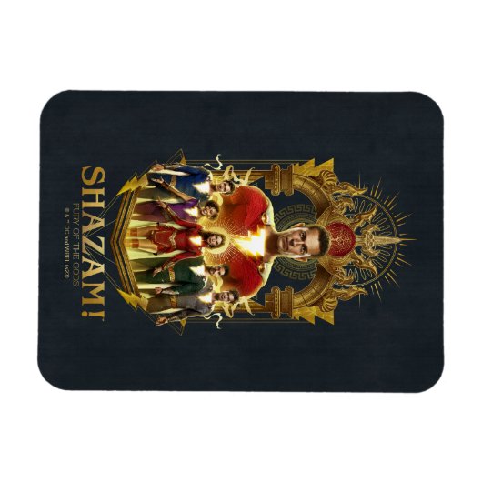 シャザム!神々の怒り | SHAZAMilyフレ華美ーム マグネット (横)