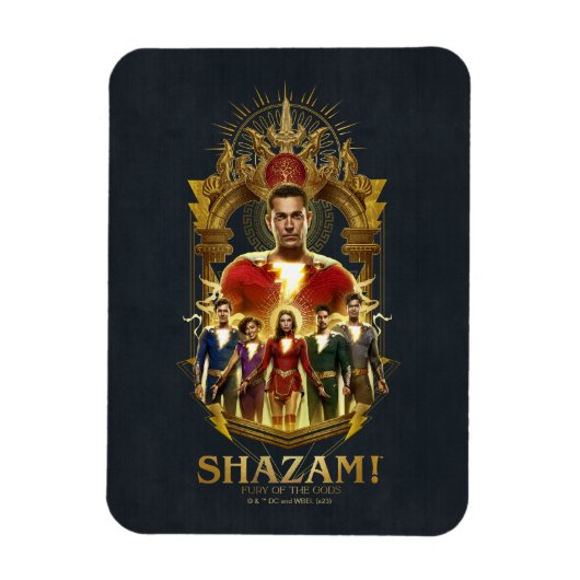 シャザム!神々の怒り | SHAZAMilyフレ華美ーム マグネット (縦)