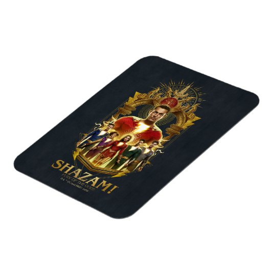 シャザム！神々の怒り | SHAZAMilyフレ華美ーム マグネット (左側)