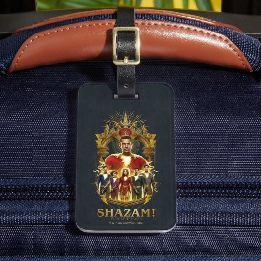 シャザム！神々の怒り | SHAZAMilyフレ華美ーム ラゲッジタグ (正面インサイチュ2)