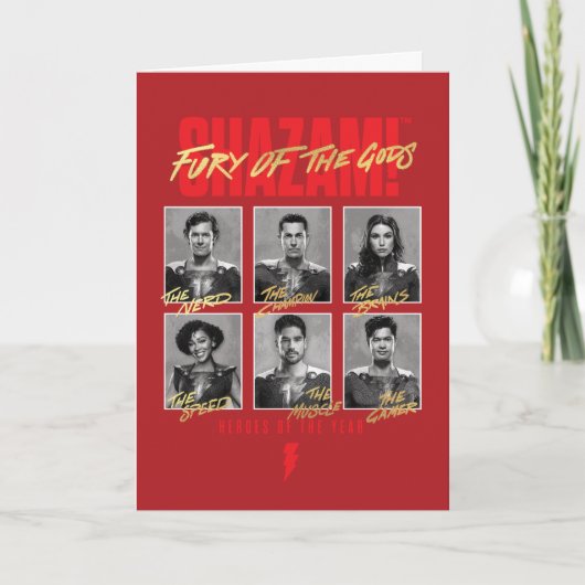 シャザム!神々の怒り | SHAZAMily年鑑 カード (正面)