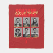 シャザム！神々の怒り | SHAZAMily年鑑 フリースブランケット (正面)