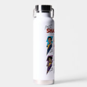 シャザム！神々の怒り | SHAZAMily漫画ボルト ウォーターボトル (正面)