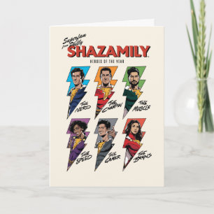 シャザム!神々の怒り SHAZAMily漫画ボルト カード