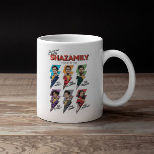 シャザム!神々の怒り SHAZAMily漫画ボルト コーヒーマグカップ