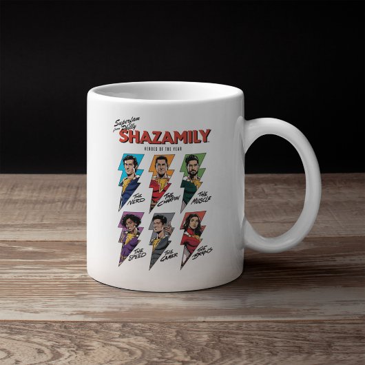 シャザム！神々の怒り | SHAZAMily漫画ボルト コーヒーマグカップ