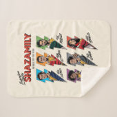 シャザム！神々の怒り | SHAZAMily漫画ボルト シェルパブランケット (正面(横))