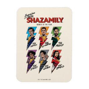 シャザム!神々の怒り SHAZAMily漫画ボルト マグネット