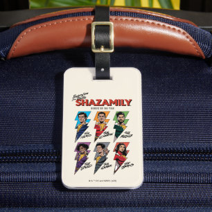 シャザム!神々の怒り SHAZAMily漫画ボルト ラゲッジタグ