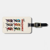 シャザム!神々の怒り | SHAZAMily漫画ボルト ラゲッジタグ (正面横)