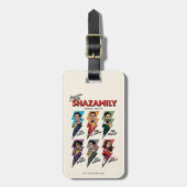 シャザム!神々の怒り | SHAZAMily漫画ボルト ラゲッジタグ (正面縦)