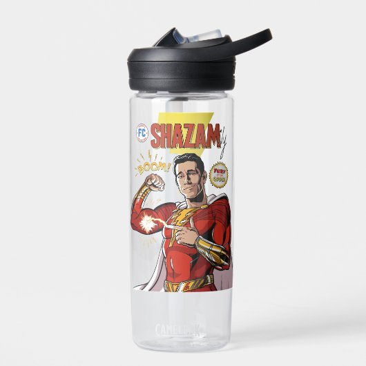 シャザム！神々の怒り | SHAZAMily漫画表紙 ウォーターボトル (左面)