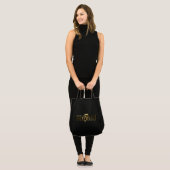 シャザム! |金ゴールドロゴ トートバッグ (正面(モデル))