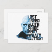 シャザム！ | Dr. Sivana Seven Deadal Sins Graphic ポストカード (正面/裏面)