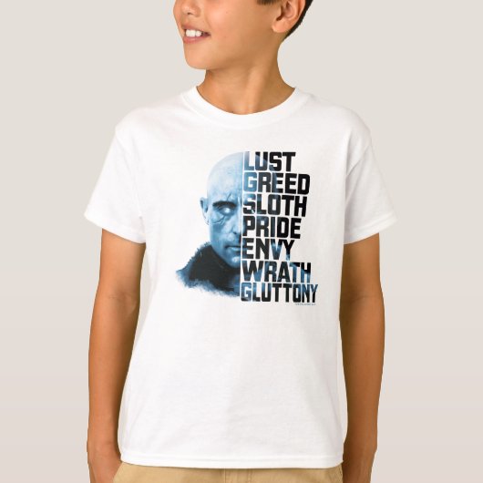 シャザム！ | Dr. Sivana Seven Deadal Sins Graphic Tシャツ (正面)