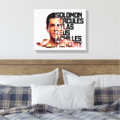 シャザム！ | Shazam Close up Acronym Graphic キャンバスプリント (インサイチュ (寝室))