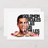 シャザム! | Shazam Close up Acronym Graphic ポストカード (正面/裏面)