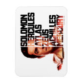 シャザム! | Shazam Close up Acronym Graphic マグネット (縦)