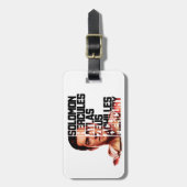 シャザム! | Shazam Close up Acronym Graphic ラゲッジタグ (正面縦)