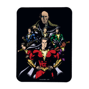 シャザム！ Shazam Family Vs. Dr. Sivana マグネット
