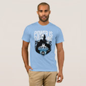 シャザム！ | Sivana「パワーは全て」 Tシャツ (正面フル)