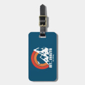 シャスタカリフォルニア山サンイーグル ラゲッジタグ (正面縦)