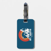 シャスタカリフォルニア山サンイーグル ラゲッジタグ (裏面縦)