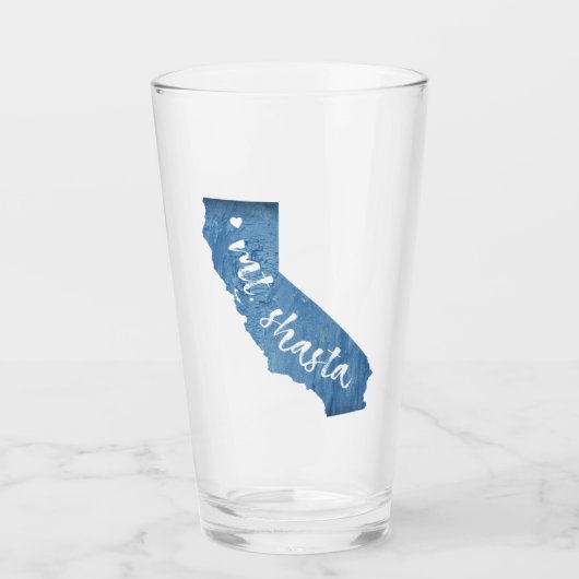 シャスタカリフォルニア山木目 タンブラーグラス (正面)