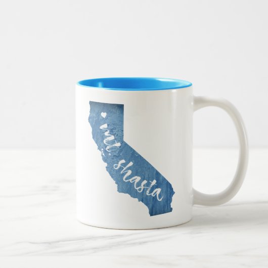 シャスタカリフォルニア山木目 ツートーンマグカップ (右)