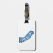 シャスタカリフォルニア山木目 ラゲッジタグ (裏面縦)