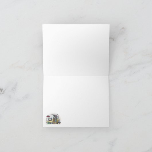 シャスタカンパートレーラーRV カード (内部)