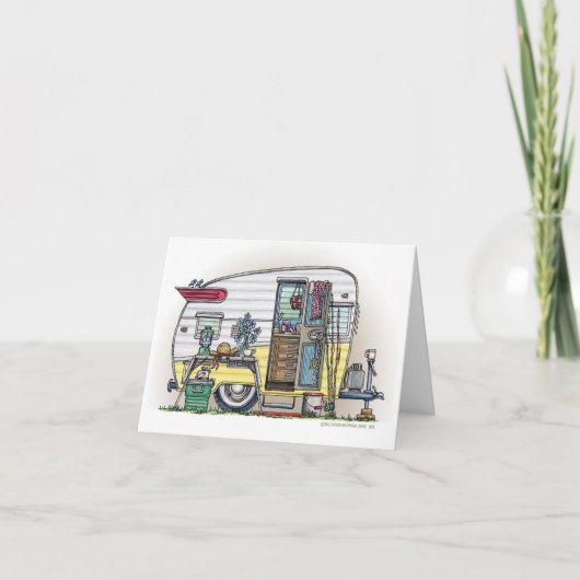 シャスタカンパートレーラーRV カード (正面)