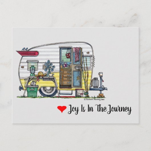 シャスタカンパートレーラーRV ポストカード (正面)