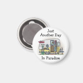 シャスタカンパートレーラーRV マグネット (正面/裏面)