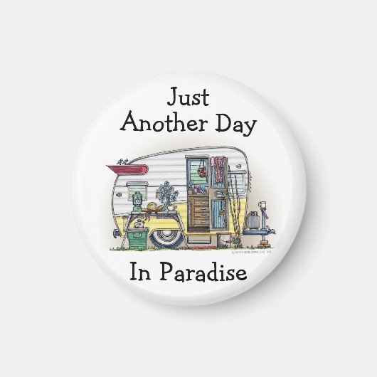 シャスタカンパートレーラーRV マグネット (正面)