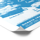 シャスタカンパーヴィンテージ広告クール- Cats ポスター (角)