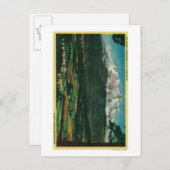 シャスタシティシャスタCAからシャスタビュー ポストカード (正面/裏面)