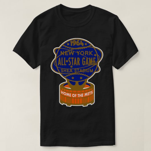 シャスタジアム60年代ニューヨーク野球連盟 Tシャツ (デザイン正面)