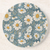 シャスタデイジーアールヌーボー コースター (正面)