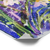 シャスタデイジー – スモールプリント ポスター (角)